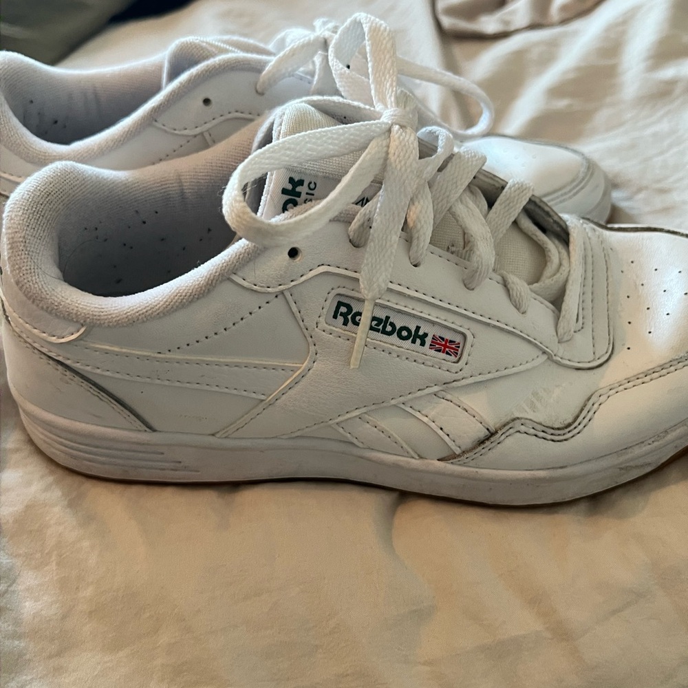 Reebok Kids Classic White Sneakers